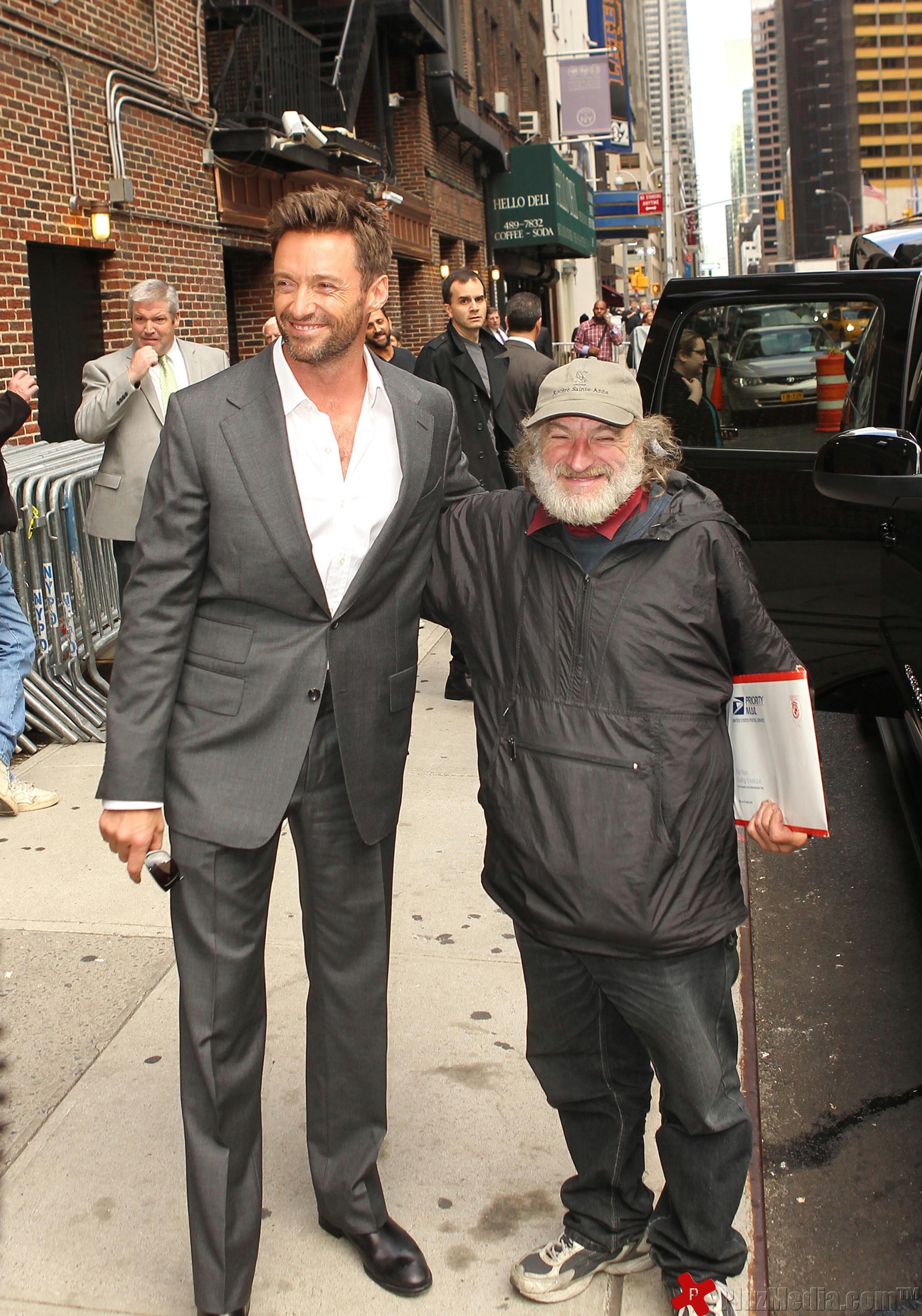 Hugh Jackman at 'The Late Show With David Letterman at the Ed Sullivan | Picture 95295